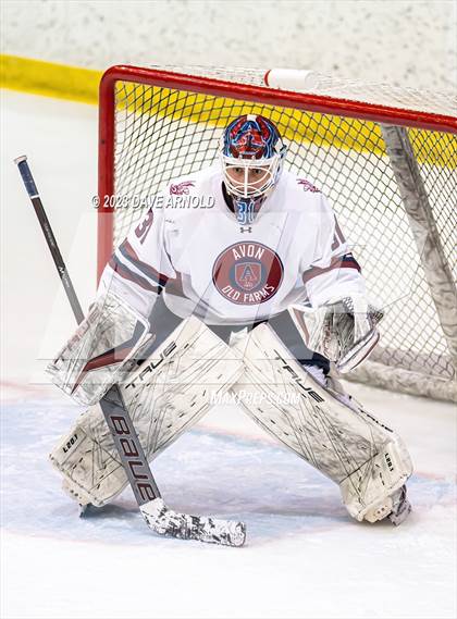 Thumbnail 2 in Avon Old Farms vs. Cushing Academy (NEPSAC Elite 8 Final) photogallery.