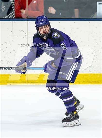 Thumbnail 2 in Avon Old Farms vs. Cushing Academy (NEPSAC Elite 8 Final) photogallery.