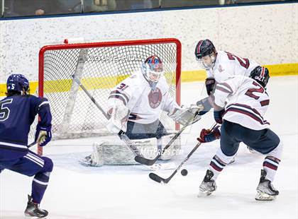 Thumbnail 3 in Avon Old Farms vs. Cushing Academy (NEPSAC Elite 8 Final) photogallery.
