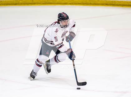 Thumbnail 2 in Avon Old Farms vs. Cushing Academy (NEPSAC Elite 8 Final) photogallery.