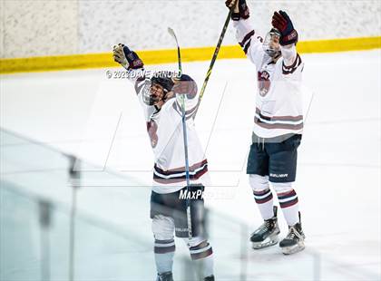 Thumbnail 2 in Avon Old Farms vs. Cushing Academy (NEPSAC Elite 8 Final) photogallery.