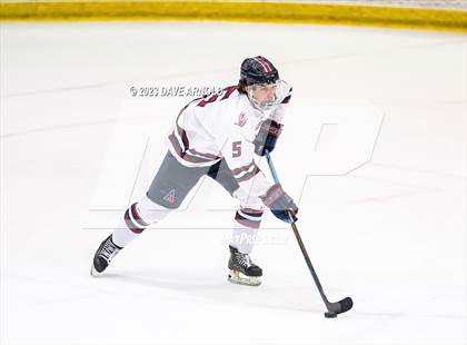 Thumbnail 3 in Avon Old Farms vs. Cushing Academy (NEPSAC Elite 8 Final) photogallery.