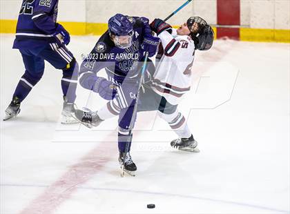 Thumbnail 2 in Avon Old Farms vs. Cushing Academy (NEPSAC Elite 8 Final) photogallery.