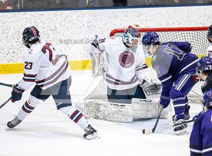 Thumbnail 3 in Avon Old Farms vs. Cushing Academy (NEPSAC Elite 8 Final) photogallery.