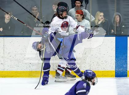 Thumbnail 3 in Avon Old Farms vs. Cushing Academy (NEPSAC Elite 8 Final) photogallery.