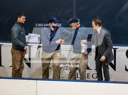 Thumbnail 2 in Avon Old Farms vs. Cushing Academy (NEPSAC Elite 8 Final) photogallery.