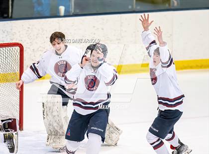 Thumbnail 3 in Avon Old Farms vs. Cushing Academy (NEPSAC Elite 8 Final) photogallery.
