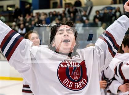 Thumbnail 2 in Avon Old Farms vs. Cushing Academy (NEPSAC Elite 8 Final) photogallery.