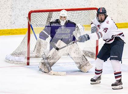 Thumbnail 2 in Avon Old Farms vs. Cushing Academy (NEPSAC Elite 8 Final) photogallery.
