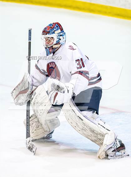 Thumbnail 2 in Avon Old Farms vs. Cushing Academy (NEPSAC Elite 8 Final) photogallery.