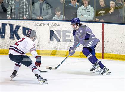 Thumbnail 3 in Avon Old Farms vs. Cushing Academy (NEPSAC Elite 8 Final) photogallery.