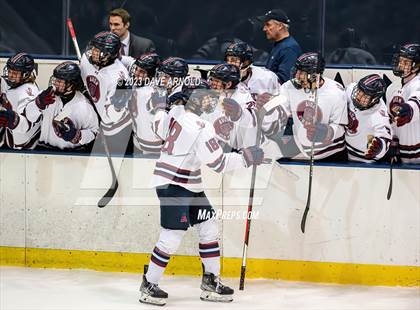 Thumbnail 2 in Avon Old Farms vs. Cushing Academy (NEPSAC Elite 8 Final) photogallery.