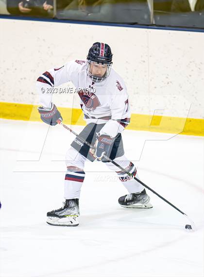 Thumbnail 2 in Avon Old Farms vs. Cushing Academy (NEPSAC Elite 8 Final) photogallery.