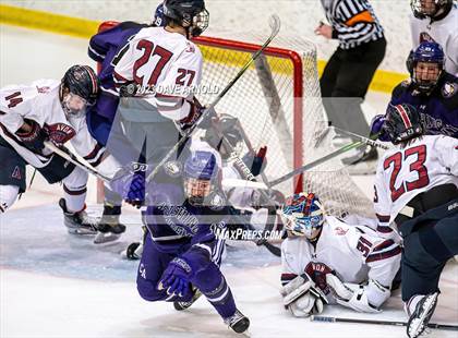 Thumbnail 2 in Avon Old Farms vs. Cushing Academy (NEPSAC Elite 8 Final) photogallery.