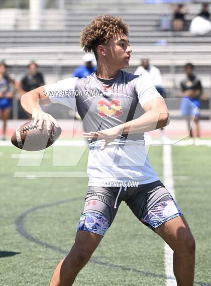 Thumbnail 3 in Mission Viejo vs. Bishop Amat (South County Tournament) photogallery.