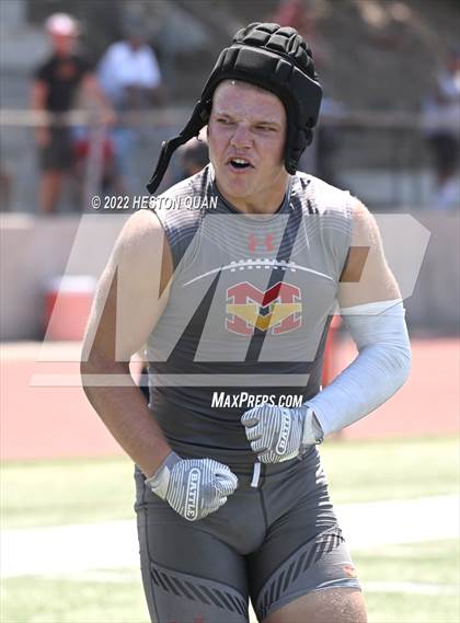 Thumbnail 2 in Mission Viejo vs. Bishop Amat (South County Tournament) photogallery.