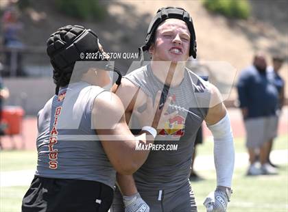 Thumbnail 2 in Mission Viejo vs. Bishop Amat (South County Tournament) photogallery.