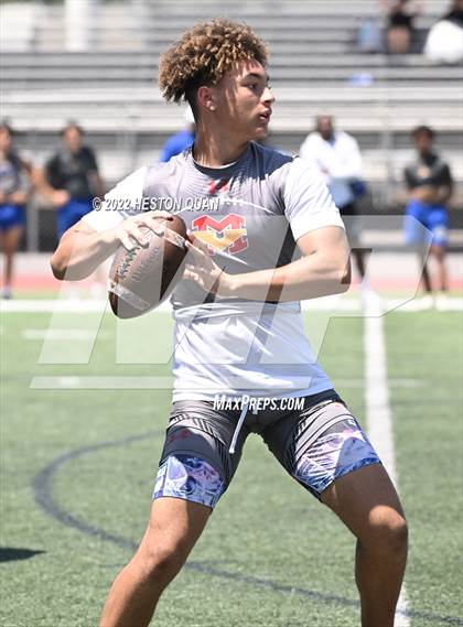 Thumbnail 2 in Mission Viejo vs. Bishop Amat (South County Tournament) photogallery.