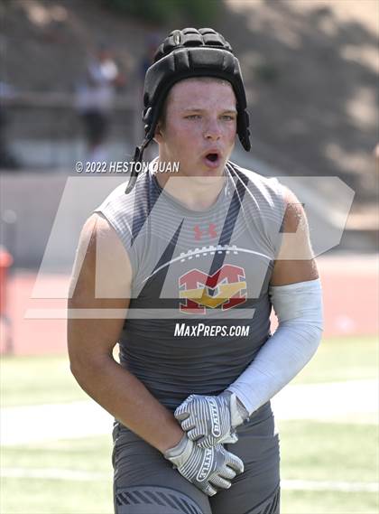 Thumbnail 3 in Mission Viejo vs. Bishop Amat (South County Tournament) photogallery.
