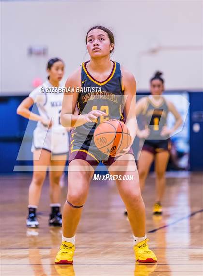 Thumbnail 2 in Maryknoll vs Waiakea (Imua Invitational) photogallery.