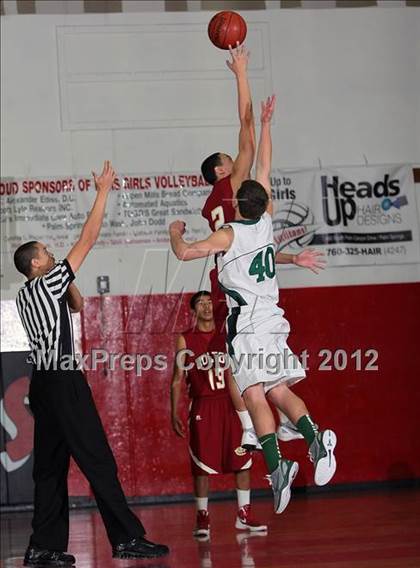 Thumbnail 3 in Twentynine Palms vs. Colton (MaxPreps Holiday Classic) photogallery.