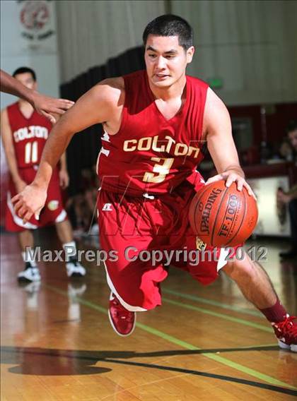 Thumbnail 2 in Twentynine Palms vs. Colton (MaxPreps Holiday Classic) photogallery.