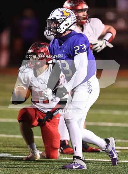 Thumbnail 3 in Chardon vs. St. Francis DeSales (OHSAA D3 Final)  photogallery.