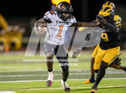 Thumbnail 1 in St. James vs. Union Parish (LHSAA DIII Non-Select Semi-Final) photogallery.