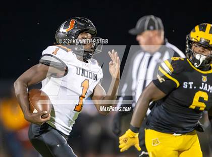Thumbnail 1 in St. James vs. Union Parish (LHSAA DIII Non-Select Semi-Final) photogallery.