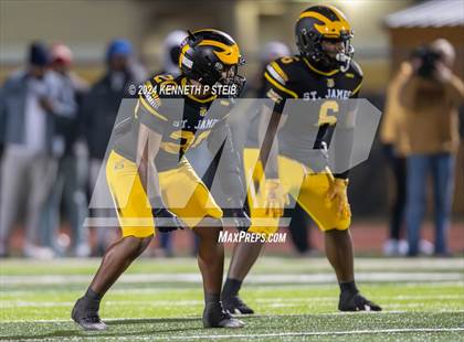 Thumbnail 2 in St. James vs. Union Parish (LHSAA DIII Non-Select Semi-Final) photogallery.