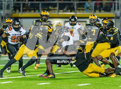 Thumbnail 3 in St. James vs. Union Parish (LHSAA DIII Non-Select Semi-Final) photogallery.