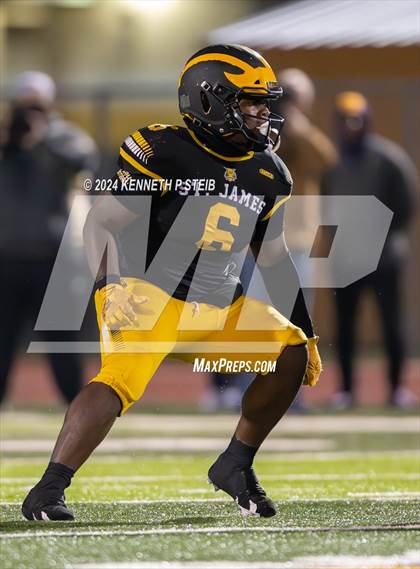 Thumbnail 3 in St. James vs. Union Parish (LHSAA DIII Non-Select Semi-Final) photogallery.