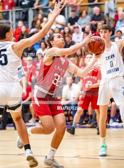 Thumbnail 2 in Calvin Christian vs. Classical Academy (CIF SDS D5 Finals) photogallery.
