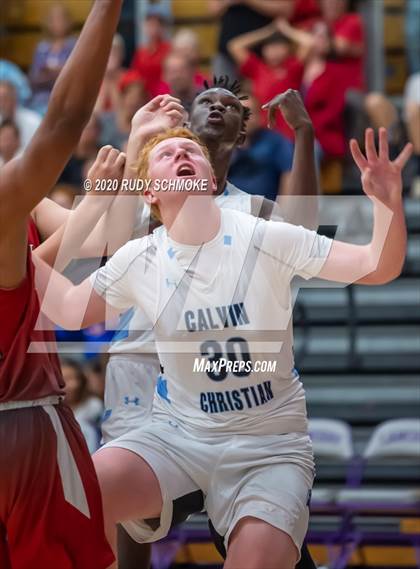 Thumbnail 2 in Calvin Christian vs. Classical Academy (CIF SDS D5 Finals) photogallery.