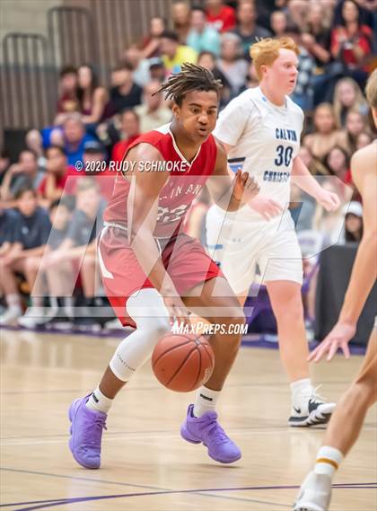 Thumbnail 2 in Calvin Christian vs. Classical Academy (CIF SDS D5 Finals) photogallery.