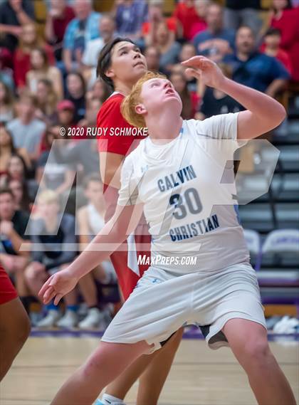 Thumbnail 2 in Calvin Christian vs. Classical Academy (CIF SDS D5 Finals) photogallery.