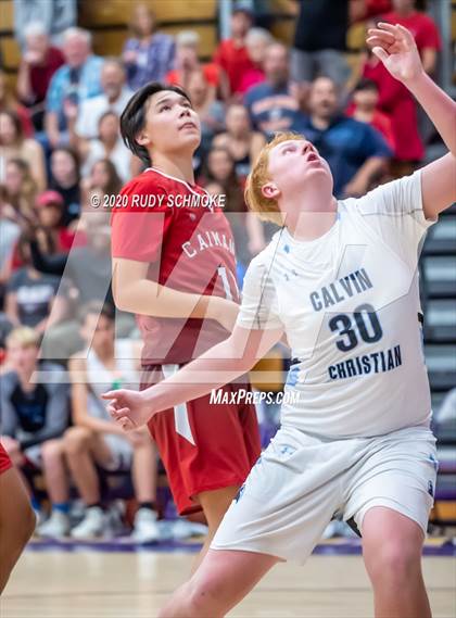 Thumbnail 3 in Calvin Christian vs. Classical Academy (CIF SDS D5 Finals) photogallery.