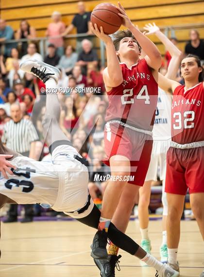 Thumbnail 3 in Calvin Christian vs. Classical Academy (CIF SDS D5 Finals) photogallery.