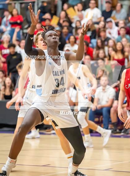 Thumbnail 2 in Calvin Christian vs. Classical Academy (CIF SDS D5 Finals) photogallery.