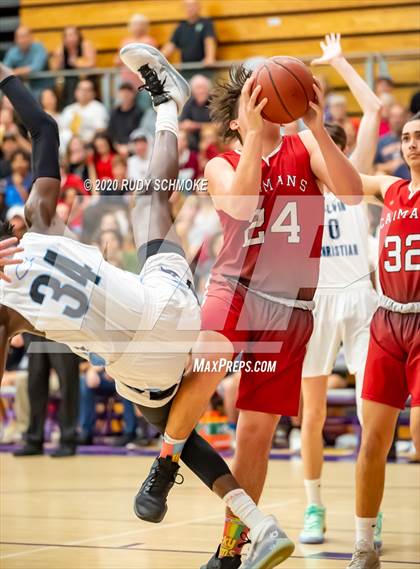 Thumbnail 2 in Calvin Christian vs. Classical Academy (CIF SDS D5 Finals) photogallery.