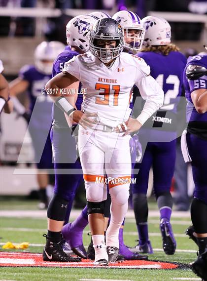 Thumbnail 1 in Skyridge vs. Lehi (UHSAA 5A Final) photogallery.