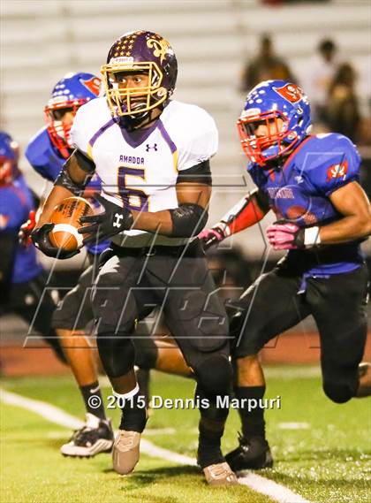 Thumbnail 2 in San Leandro vs. Amador Valley (D1 - !st Round) photogallery.