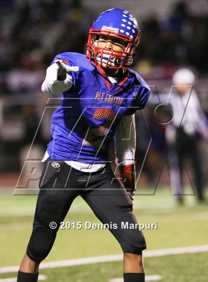 Thumbnail 3 in San Leandro vs. Amador Valley (D1 - !st Round) photogallery.