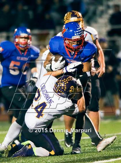 Thumbnail 1 in San Leandro vs. Amador Valley (D1 - !st Round) photogallery.