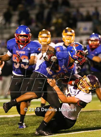 Thumbnail 2 in San Leandro vs. Amador Valley (D1 - !st Round) photogallery.