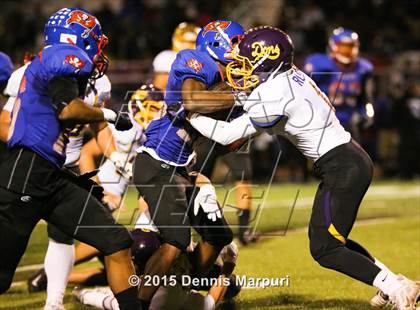 Thumbnail 1 in San Leandro vs. Amador Valley (D1 - !st Round) photogallery.