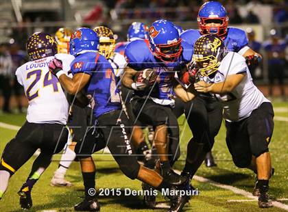 Thumbnail 1 in San Leandro vs. Amador Valley (D1 - !st Round) photogallery.