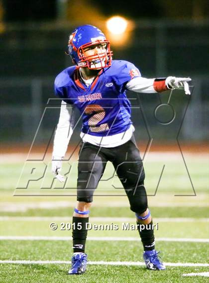 Thumbnail 1 in San Leandro vs. Amador Valley (D1 - !st Round) photogallery.
