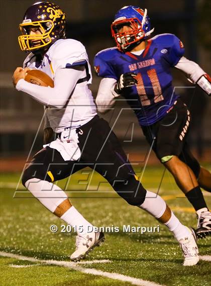 Thumbnail 2 in San Leandro vs. Amador Valley (D1 - !st Round) photogallery.