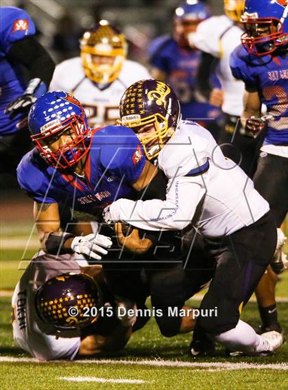 Thumbnail 2 in San Leandro vs. Amador Valley (D1 - !st Round) photogallery.